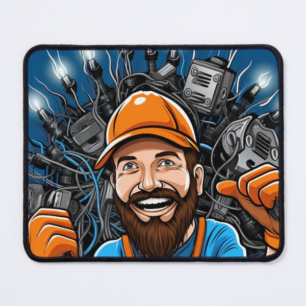Item preview, Electrician engineer education designed and sold by Mateusz Majcherek.