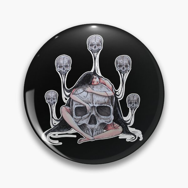 Item preview, Chica calavera fondo negro designed and sold by dracuria.