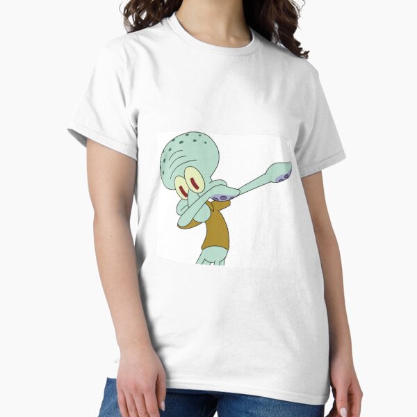 Vista previa del artículo con la obra «Dabbing Calamardo», diseñado y vendido por BELLOBORDO.