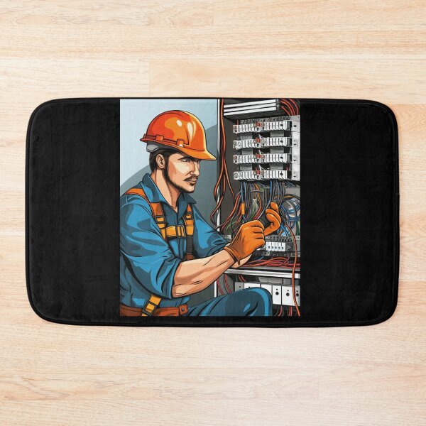 Item preview, Electrician job designed and sold by Mateusz Majcherek.