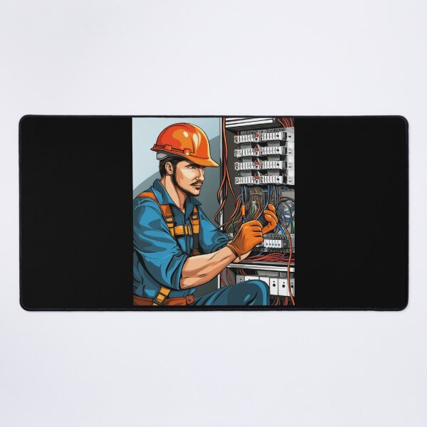 Item preview, Electrician job designed and sold by Mateusz Majcherek.