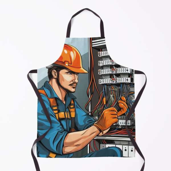 Item preview, Electrician job designed and sold by Mateusz Majcherek.