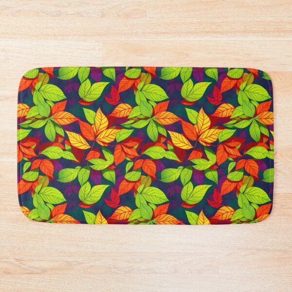 Item preview, colorful Leaf Design Pattern designed and sold by kiyaansh16.