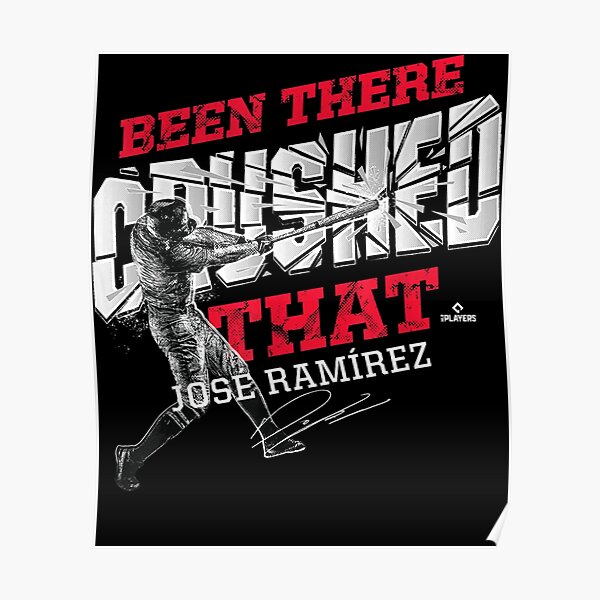  Jose Ramirez Cleveland Indians Poster Print, Real