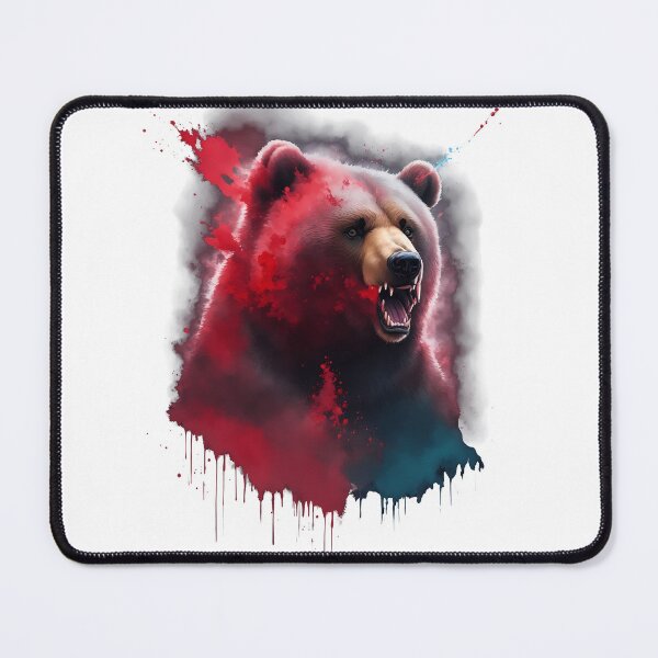 Item preview, Bear Necessities - Embrace the Wild Majesty of Bear Art designed and sold by DimHel2.