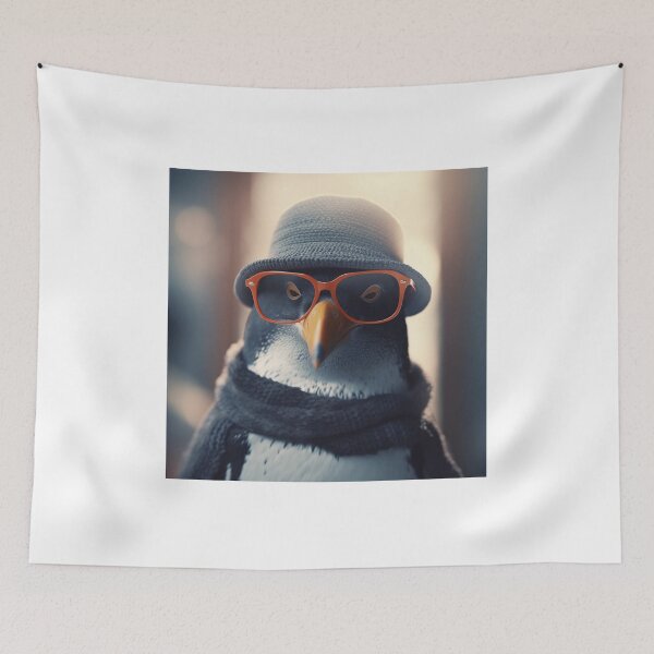 Item preview, rocker penguin designed and sold by EdicionesJML.