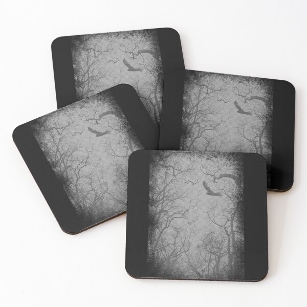 Item preview, Birds over the Dark Forest DUNGEON-SHOP designed and sold by Dungeon-Shop.