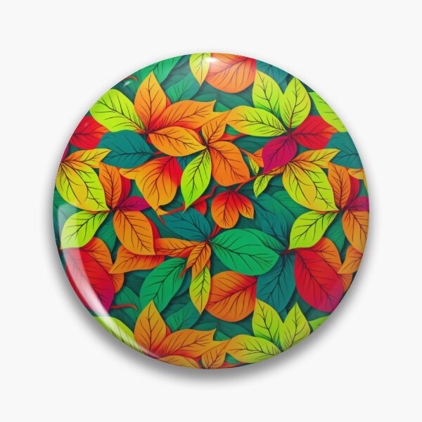 Item preview, Colorful Leaf Design Pattern designed and sold by kiyaansh16.