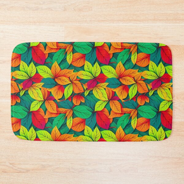 Item preview, Colorful Leaf Design Pattern designed and sold by kiyaansh16.