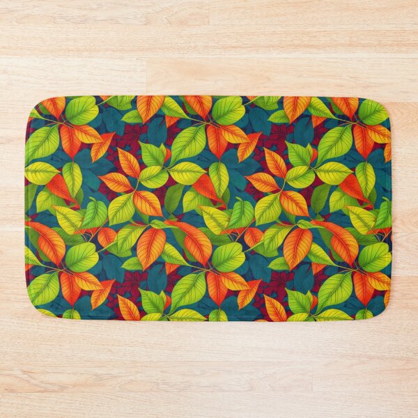 Item preview, Colorful Leaf Design Pattern designed and sold by kiyaansh16.