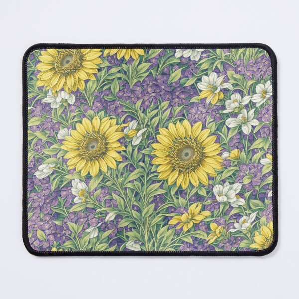 Item preview, Sun Flower and Lavender Pattern designed and sold by Nyam-NyamMerch.