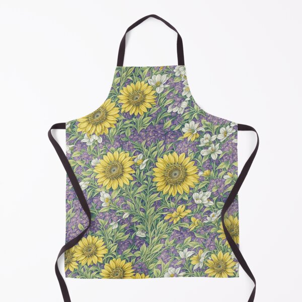 Item preview, Sun Flower and Lavender Pattern designed and sold by Nyam-NyamMerch.