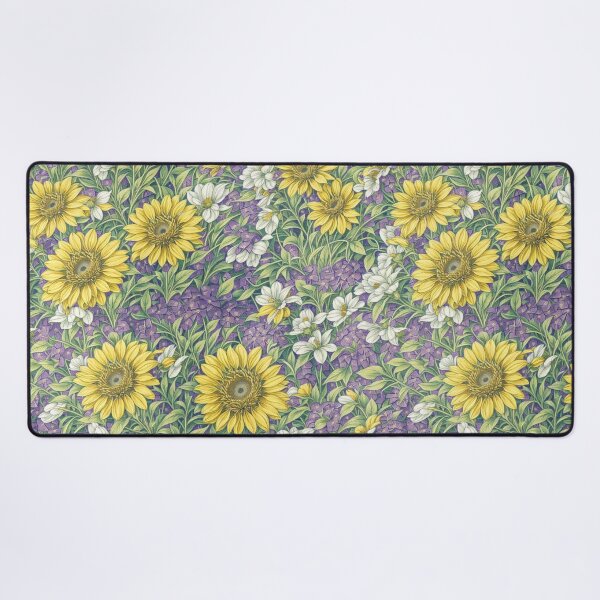 Item preview, Sun Flower and Lavender Pattern designed and sold by Nyam-NyamMerch.