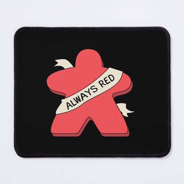 Item preview, Always Red Meeple Board Game designed and sold by pixeptional.