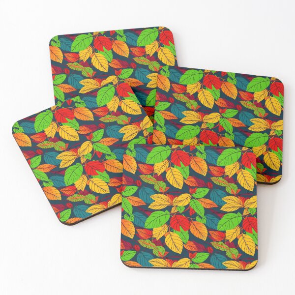 Item preview, Colorful Leaf Design Pattern designed and sold by kiyaansh16.