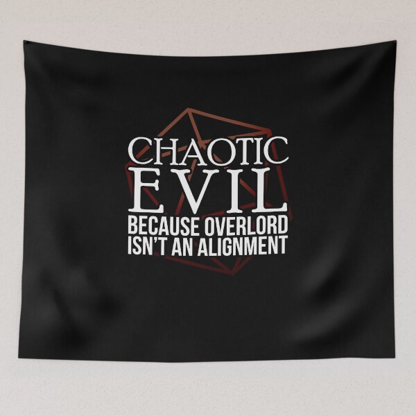 Item preview, Chaotic Evil designed and sold by theredteacup.