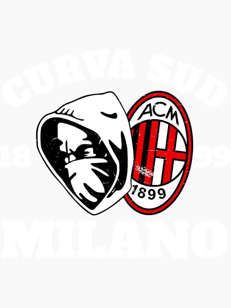 Curva Sud Milano  Sticker for Sale by MagLacombe