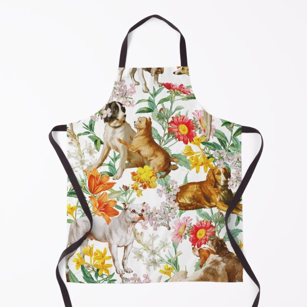 Item preview, Doggies and Florals designed and sold by Burcu Korkmazyurek.