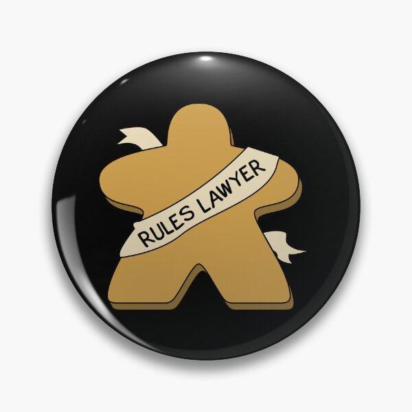 Item preview, Rules Lawyer Funny Meeple designed and sold by pixeptional.