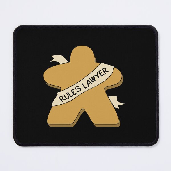 Item preview, Rules Lawyer Funny Meeple designed and sold by pixeptional.