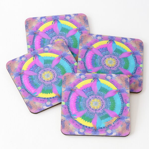 Item preview, Painted Mandala Circle Art 13 by MMA designed and sold by spacemandala.