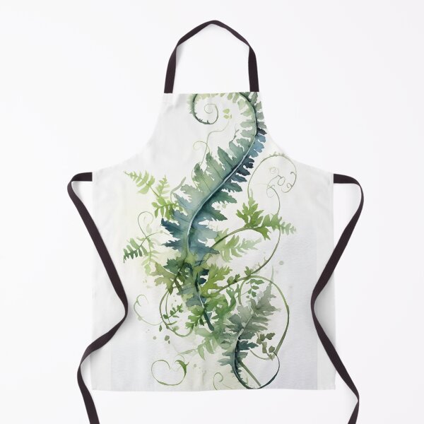 Item preview, Fern and garden plants botanical art 9 designed and sold by Art by Lilia.