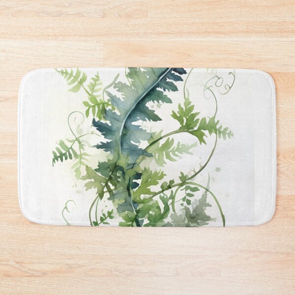 Item preview, Fern and garden plants botanical art 9 designed and sold by Art by Lilia.