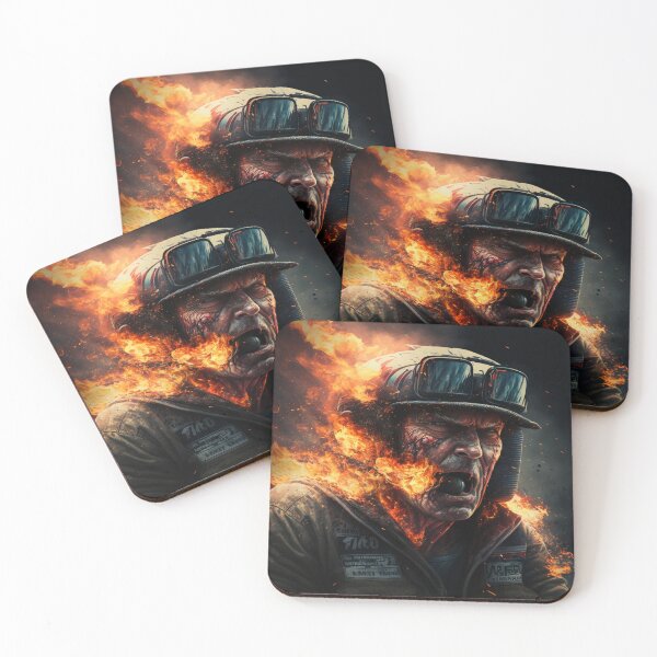 Item preview, Man on fire designed and sold by Tropium-Designs.