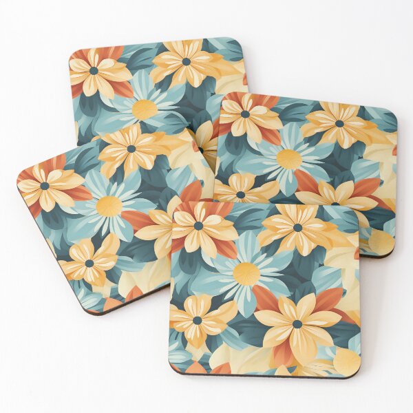 Item preview, Floral Geometry designed and sold by dinkeydonkey.