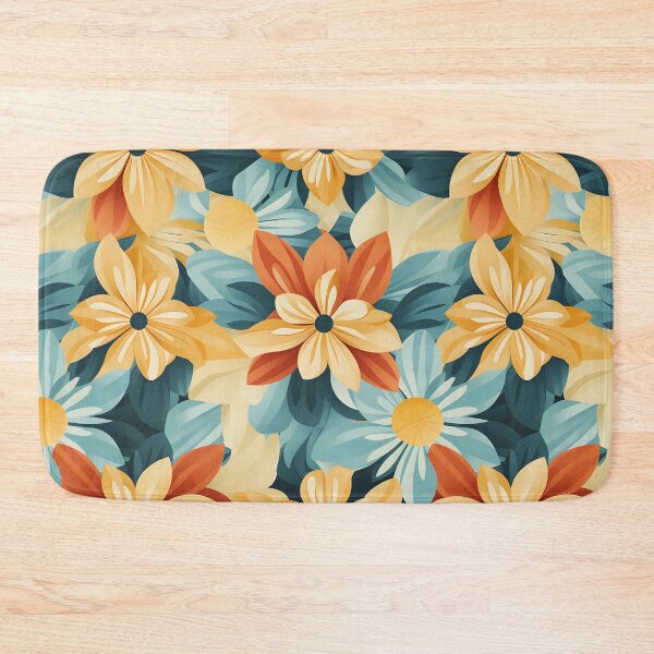 Item preview, Floral Geometry designed and sold by dinkeydonkey.