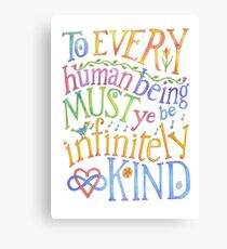 Infinitely Kind Canvas Print