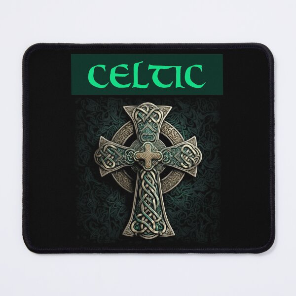 Item preview, Celtic Cross Green designed and sold by VRedBaller.
