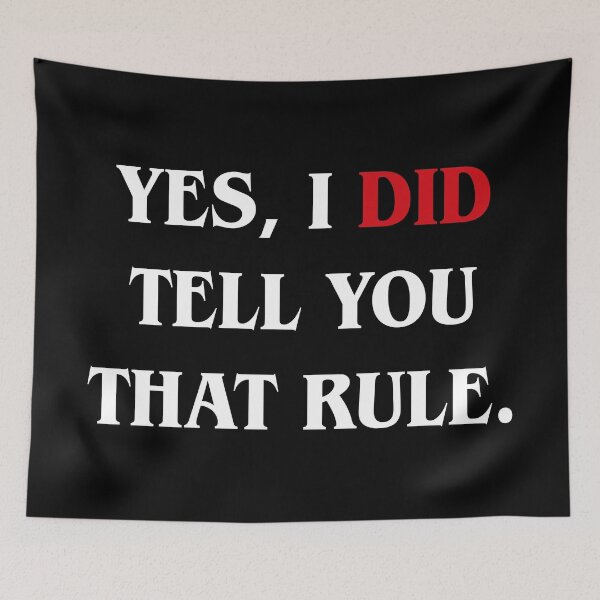 Item preview, Yes I Did Tell You That Rule Funny Board Game designed and sold by pixeptional.