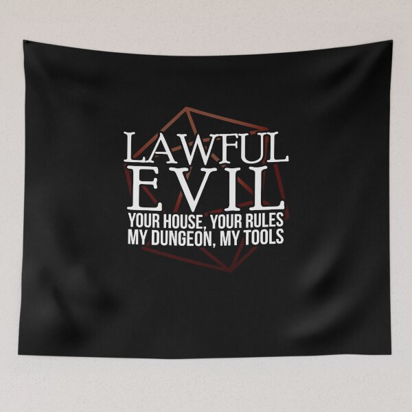 Item preview, Lawful Evil designed and sold by theredteacup.