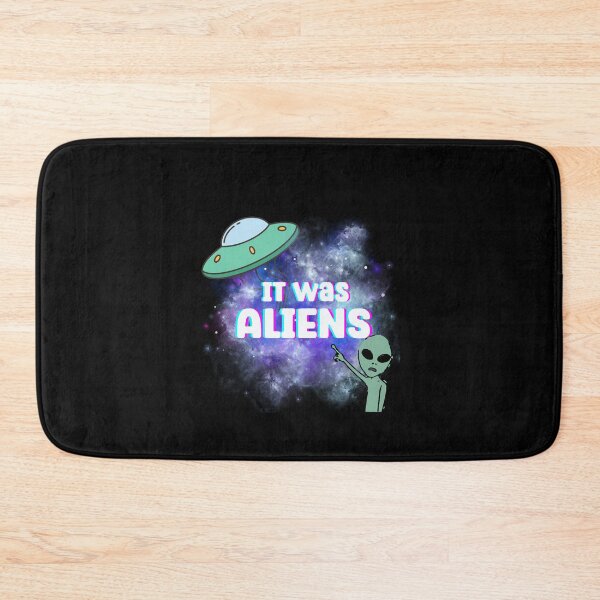 Item preview, It was ALIENS. UFO alien style design. designed and sold by BunnyVault.