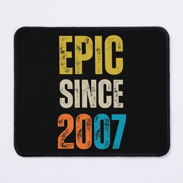 Item preview, Epic since 2007 - vintage birthday gift - birth year classic design designed and sold by Uplife-MyStore.