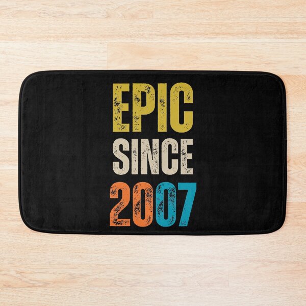 Item preview, Epic since 2007 - vintage birthday gift - birth year classic design designed and sold by Uplife-MyStore.
