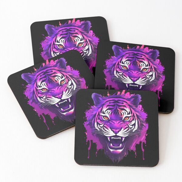 Item preview, Colorful Tiger designed and sold by letsgetinspired.