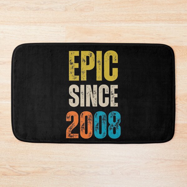 Item preview, Epic since 2008 - vintage birthday gift - birth year classic design designed and sold by Uplife-MyStore.
