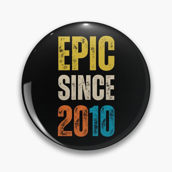 Item preview, Epic since 2010 - vintage birthday gift - birth year classic design designed and sold by Uplife-MyStore.