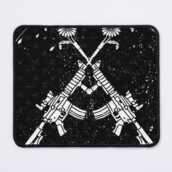 Item preview, Guns and Flowers Graphic designed and sold by zeigler-cassiz.