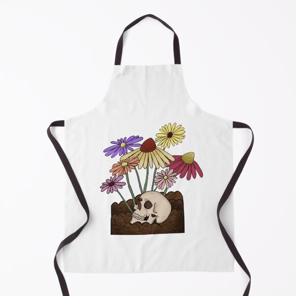 Item preview, flower garden with skull designed and sold by zeigler-cassiz.
