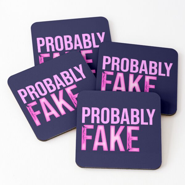 Item preview, Probably Fake designed and sold by Jokertags.