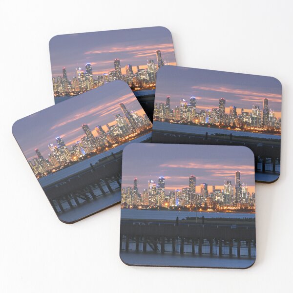 Item preview, Melbourne Brighton Beach Sunset designed and sold by Pontian69.