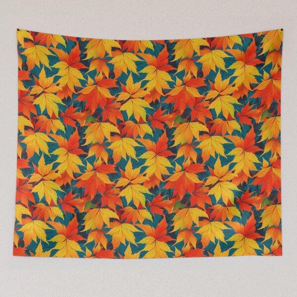 Item preview, Colorful Japanese Maple Leaf Design Pattern designed and sold by kiyaansh16.