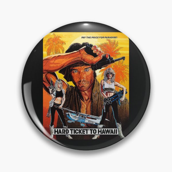 Item preview, Hard Ticket 80s b-movies  designed and sold by MetalSatyrShop.