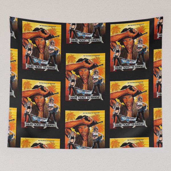 Item preview, Hard Ticket 80s b-movies  designed and sold by MetalSatyrShop.