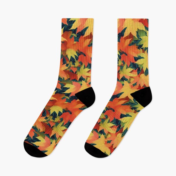 Item preview, Colorful Japanese Maple Leaf Pattern designed and sold by kiyaansh16.