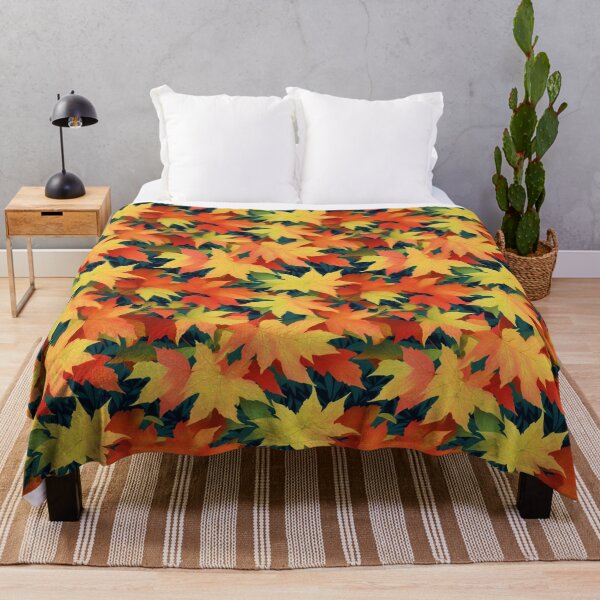 Item preview, Colorful Japanese Maple Leaf Pattern designed and sold by kiyaansh16.
