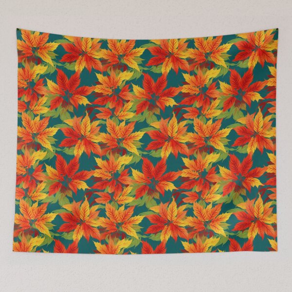 Item preview, Colorful Japanese Maple Leaf Pattern designed and sold by kiyaansh16.